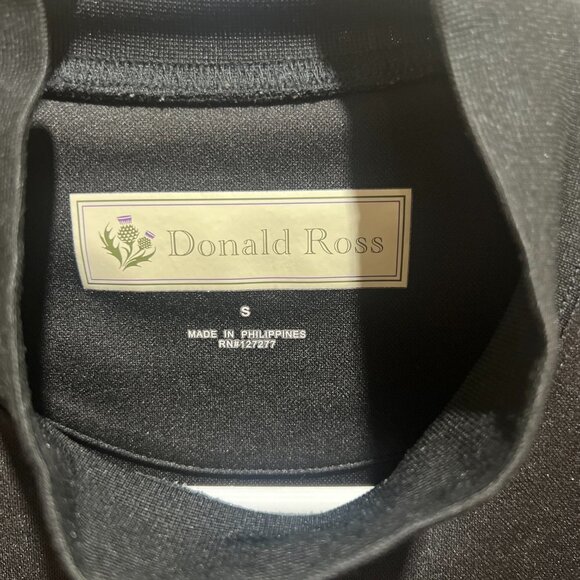 NWOT Donald Ross Turtleneck Long Sleeve Sz SM - Picture 3 of 4